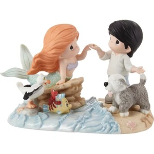 Precious Moments Disney The Little Mermaid Our Love Goes The Distance Ltd Ed NEW - Picture 1 of 3