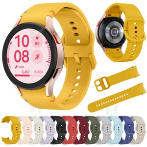 For Samsung Galaxy Watch 7 6 5 4 40mm 44mm 6 Classic 43/47mm Silicone Band Strap - Picture 1 of 63