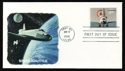 USA, SCOTT # 3261, FLEETWOOD FDC COVER - SPACE SHUTTLE, NASA TRANSPORTATION 1998 - Image 1 of 2