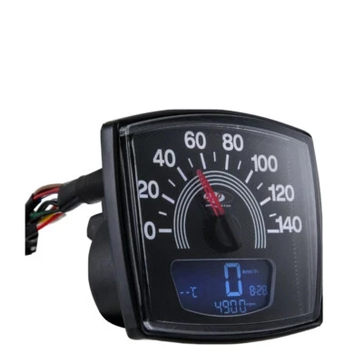 CONTACHILOMETRI DIGITALE SIP 2.0 CARBONIO KOSO 140 KM/H PER VESPA 50 SPECIAL