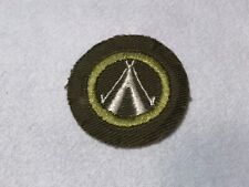 BSA - Merit Badge - Camping - 1950 s