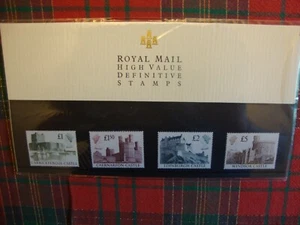Schlösser Set, Royal Mail hochwertig endgültig UK. Postfrische Briefmarken. Präsentationspaket - Bild 1 von 1