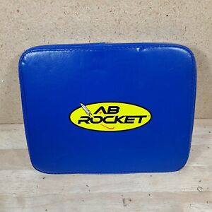 AB Rocket Abdominal Trainer Replacement Blue Padded Seat with Screws