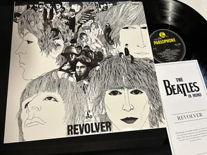 The Beatles REVOLVER Audiophile MONO 180g Vinyl 2014 RARE UK Import Mint - Picture 1 of 9