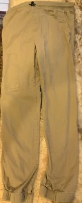 男孩米色可扩展 XL 18-20 双裤子 — 第 1/4 张图片