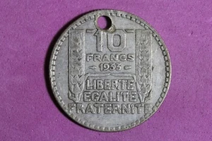 1933 France 10 Francs Silver Coin #M22386 - Picture 1 of 2