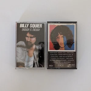 Billy Squier - Emotions In Motion/Enough Is Enough Cassettes- Capitol Records - Picture 1 of 5