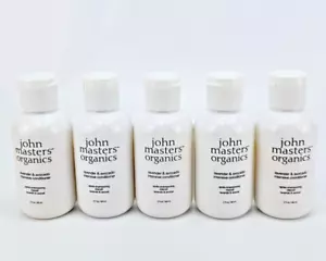 John Masters Organics Lavender Avocado Intensive Conditioner 2oz Lot of 5 Travel - Picture 1 of 5