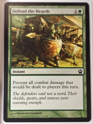 Defend the Hearth - Theros - Magic the Gathering MTG Nice! - Image 1 of 3