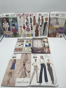 Vogue Craft patterns for Doll Clothes Vogue Patterns For Living Lot Of 8 Uncut - Picture 1 of 8