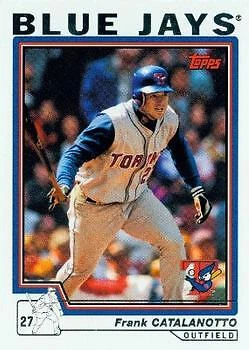 2004 Topps #264 Frank Catalanotto BLUE JAYS - Image 1 of 2