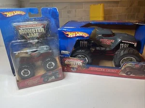 Hot Wheels Monster Jam 2004 1:24 and 2005 1:64 Prime Evil Brand New in Box BNIB - Picture 1 of 22