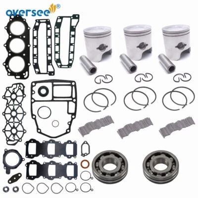 Crankshaft &Power Head Rebuild Kit STD 6H4/63D For Yamaha 2T 40 50HP 3 Cyl 40TRC - Image 1 of 3