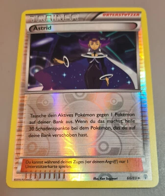 Astrid #66/83 (Trainer) Reverse Holo Generationen 2016 Pokemon DE N.Mint to Mint - Bild 1 von 3