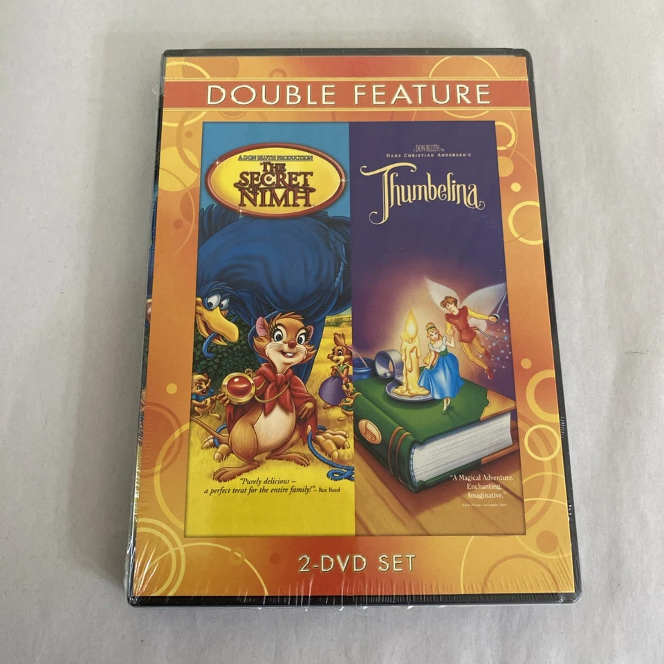 The Secret of NiMH and Thumbelina Double Feature Combo DVD