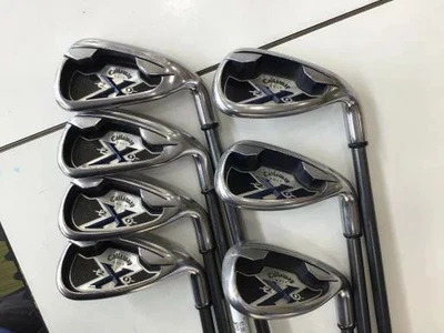 Callaway X-20 Iron Set 6-9,Pw,Aw,Sw 7pc Flex Regular X Series 60i Graphite - Image 1 of 4