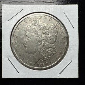 1889-P Morgan Silver Dollar 1$ - UNCIRCULATED EX - Picture 1 of 2