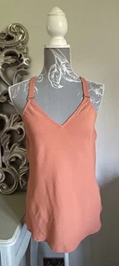 New Look Womens Cami Strappy Plain Vest Ladies Top UK 6 Crepe Summer Holiday - Picture 1 of 7