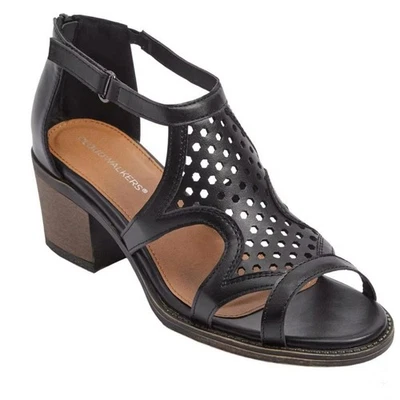 Cloudwalkers Women's Size 11W Wide Avenue the Malani Sandal Black Heels - Image 1 of 4
