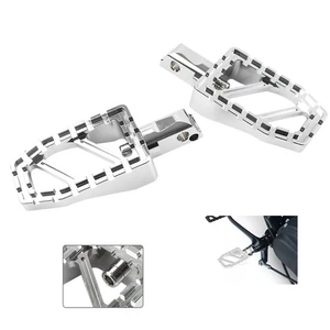 Rear Foot Pegs Foot Rests Footpeg Fit Harley Softail Low Rider Fat Bob 2018-2023 - Picture 1 of 11
