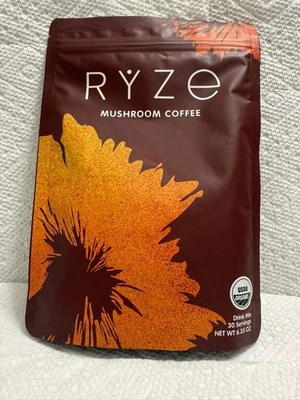 RY Mushroom Coffee Organic Coffee 30 servings per pack odorless- Free Shipping - Image 1 of 2