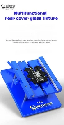 PCB Fixture Holder ReWork JIG & iPhone Back Glass Removal 2in1 Mechanic NP6 UK - Image 1 of 4