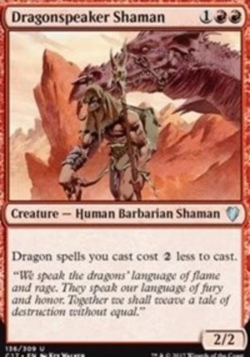 Near Mint x 1 Dragonspeaker Shaman Commander 2017 - Image 1 of 1