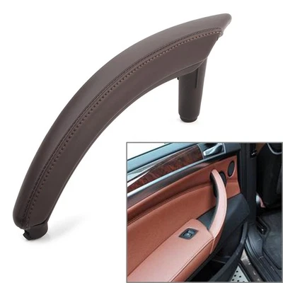 Mocha Left Inner Door Panel Handle Pull Trim Cover for BMW X5 X6 E70/E71/E72 SAV - Image 1 of 4