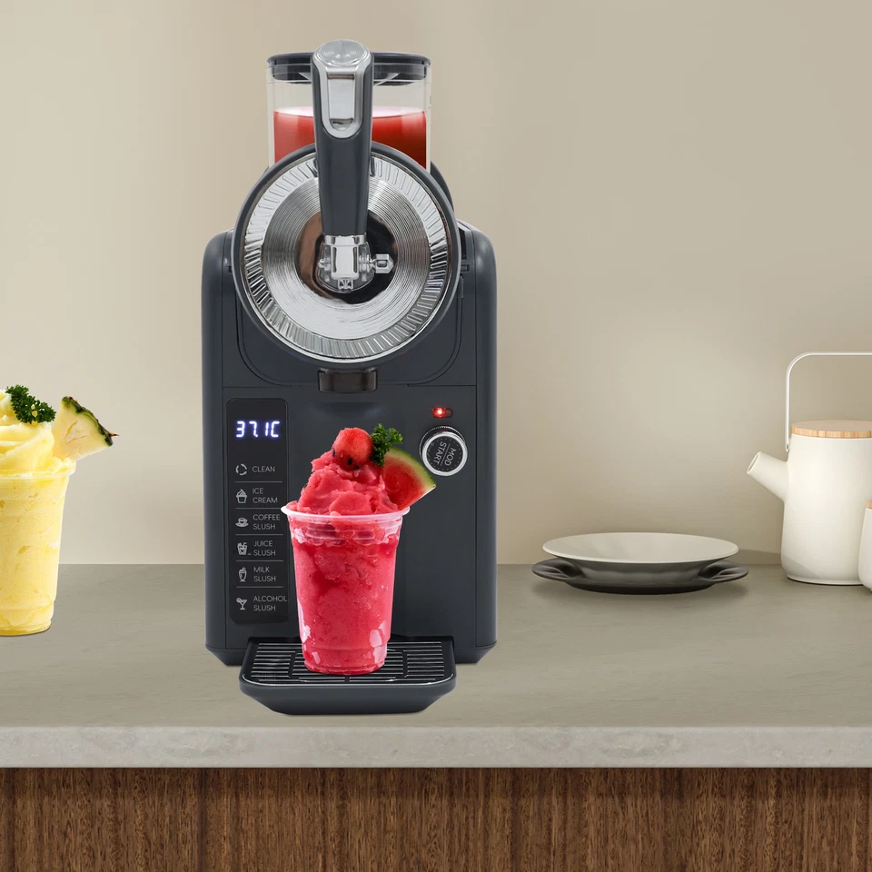 Máquina de bebidas congeladas eléctrica de mesa de 1,8 L/0,48 galones 185 W Foto 1 de 4