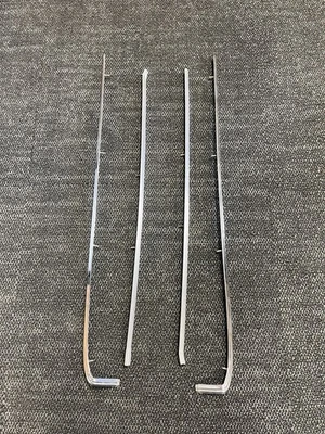 Ford Torino 1970 1971 juego de molduras superiores de vinilo 4 piezas moldura OEM 70 71 2 puertas Foto 1 de 4