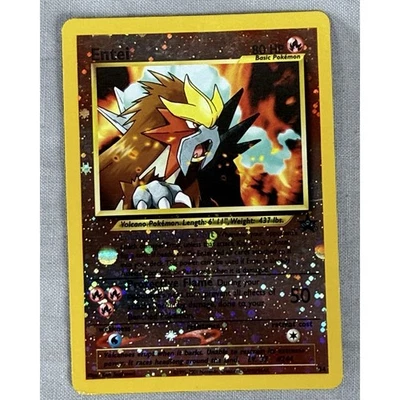 Entei Promo 34 Reverse Holo Pokemon Card (1995-2001) - Image 1 of 4