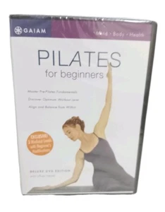Pilates for Beginners (2006) Jillian Hessel DVD Deluxe Edition Mind Body Health - Picture 1 of 13