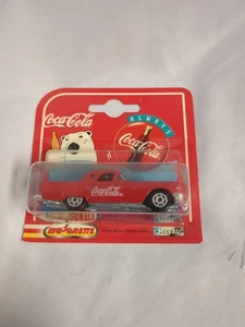 Vintage Coca Cola Majorette 200 series Red toy car Die Cast 1997 NIP - Picture 1 of 6