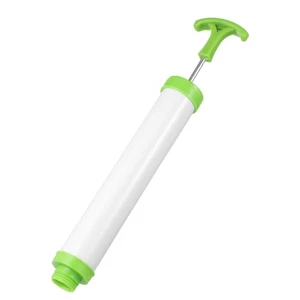 Bomba de vacío de aire manual Bomba de plástico portátil para bolsas de almacenamiento de vacío comprimido - Imagen 1 de 11