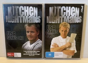 Ramsay's Kitchen Nightmares USA Series 1 & 2 DVD 6 Discs Region Free Free Post - Picture 1 of 6