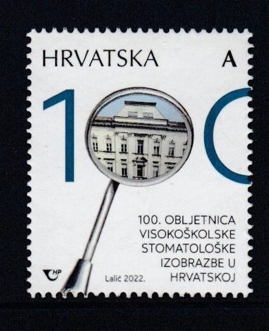 CROATIA 100th Anniversary of Higher Education in Dental Medicine MNH stamp Cover