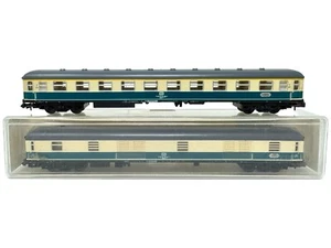 Minitrix N 2x Personenwagen 3111 Waggons - Modellbahn - INKgrafiX TOYS A320 - Picture 1 of 16