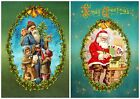 Rice Paper for Decoupage Scrapbook and Craft Christmas Santa Claus 6339*