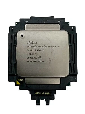 Intel Xeon E5-2637V3 3.50GHz Quad-Core CPU Processor SR202 LGA2011 Socket - Image 1 of 2