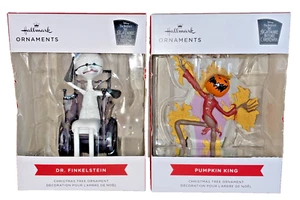 Hallmark Dr Finkelstein Pumpkin King Ornaments Nightmare Before Christmas Disney - Picture 1 of 11