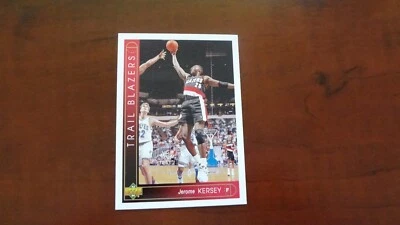 1993-94 UPPER DECK #288 JEROME KERSEY  BASKETBALL CARD - Image 1 of 2
