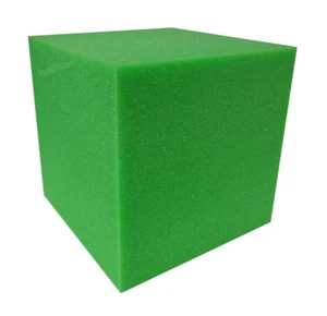 Isellfoam Gymnastics Foam Pit Cubes/Blocks 4" inch (Lime Green ) 108 Piece - Picture 1 of 10