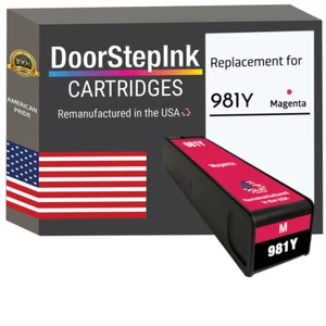 Cartuchos de tinta compatibles DoorStepInk para HP 981Y magenta-USA - Imagen 1 de 5