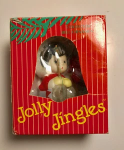 JOLLY JINGLES COLLECTIBLE Eskimo Bell Porcelain Ornament - Picture 1 of 2