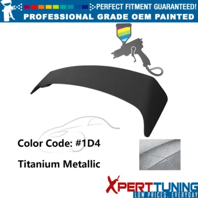 Fits 09-13 Toyota Corolla OE Style Painted #1D4 Trunk Spoiler Wing W/ LED Brake Foto 1 de 4