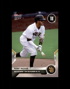 2021 Topps Now Top 100 #MN-18 Manny Machado San Diego Padres - Picture 1 of 1