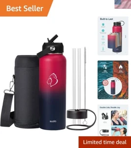 Stylish 40oz Vacuum Insulated Water Bottle for Active Adults - 48H Cold, 24H Hot - Picture 1 of 10