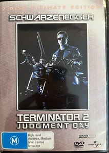 TERMINATOR 2 Ultimate Edition 2 x DVD 1991 Arnold Schwarzenegger AS NEW! - Picture 1 of 2