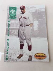 1994 Ted Williams The Negro Leaders Pro Baseball Card #108 Webster McDonald 