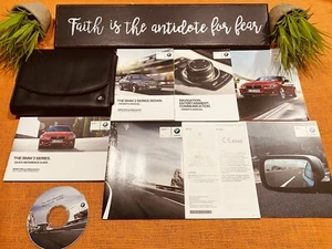 💥 2013 BMW 3 SERIES 320i 328i 335i xDRIVE OWNERS MANUAL +NAVIGATION BK (NEW)💥 - Picture 1 of 11